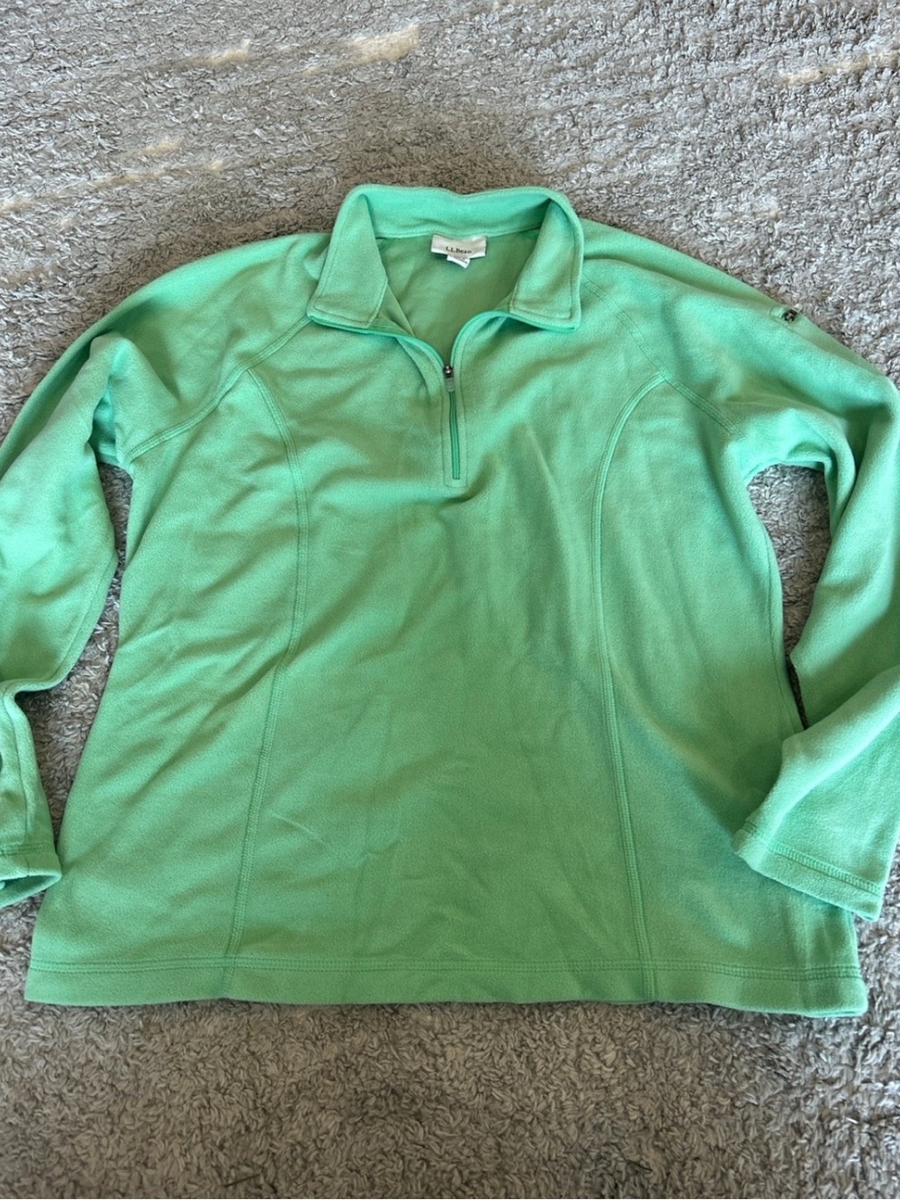L.L. Bean Fleece Quarter Zip Women’s M